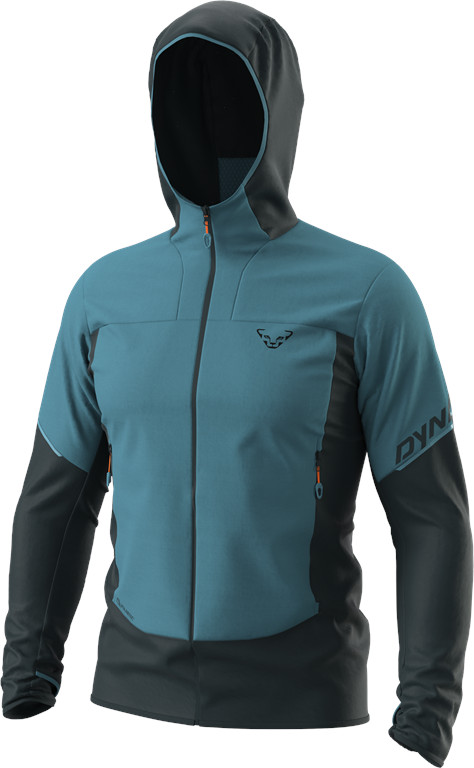 Bunda Dynafit Traverse Alpha Hooded storm blue Barva: modrá, Velikost: L