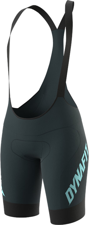 Kalhoty s laclem Dynafit Squad Bib Shorts W blueberry Barva: modrá, Velikost: L