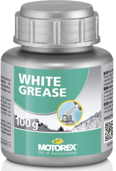 Mazací tuk Motorex white grease Barva: bílá, Objem: 100 g