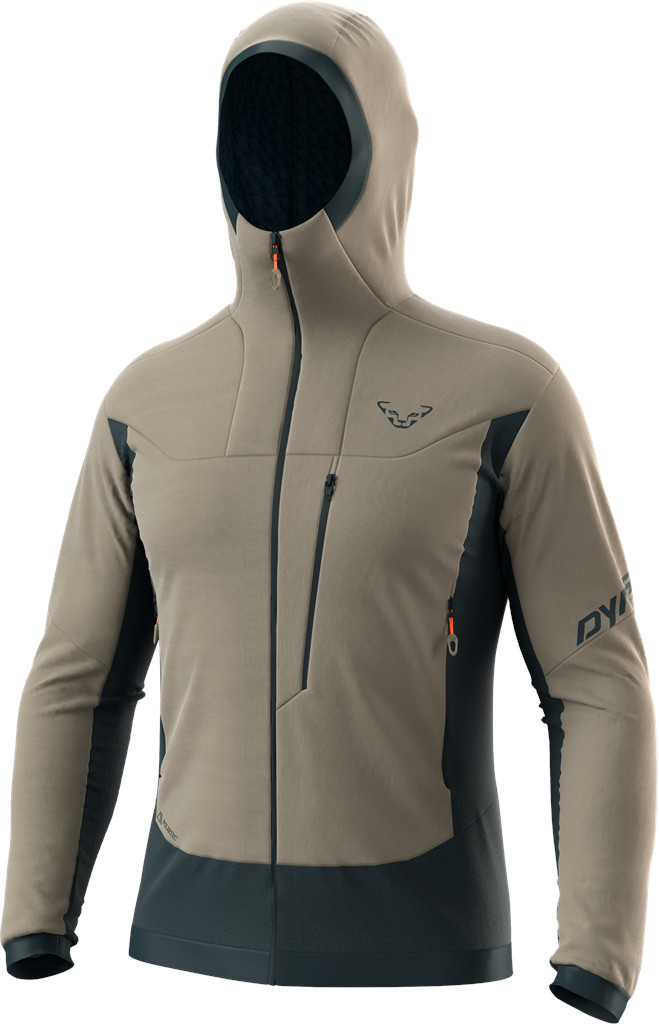 Bunda Dynafit Free Alpha Direct rock khaki Barva: khaki / modrá, Velikost: M