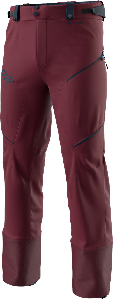 Kalhoty Dynafit Radical 2 GTX burgundy Barva: vínová, Velikost: L