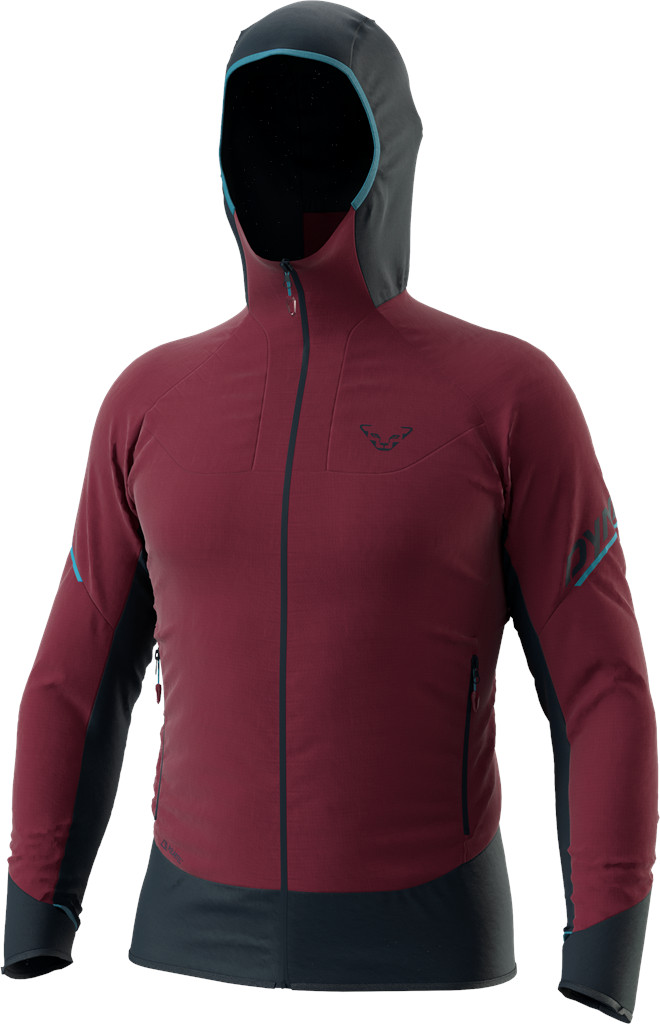 Bunda Dynafit Mezzalama PTC Alpha burgundy Barva: vínová / modrá, Velikost: L