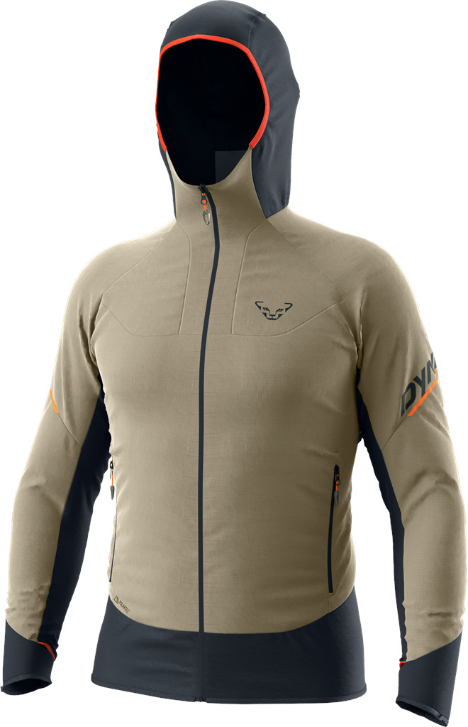 Bunda Dynafit Mezzalama PTC Alpha rock khaki Barva: khaki / modrá, Velikost: S