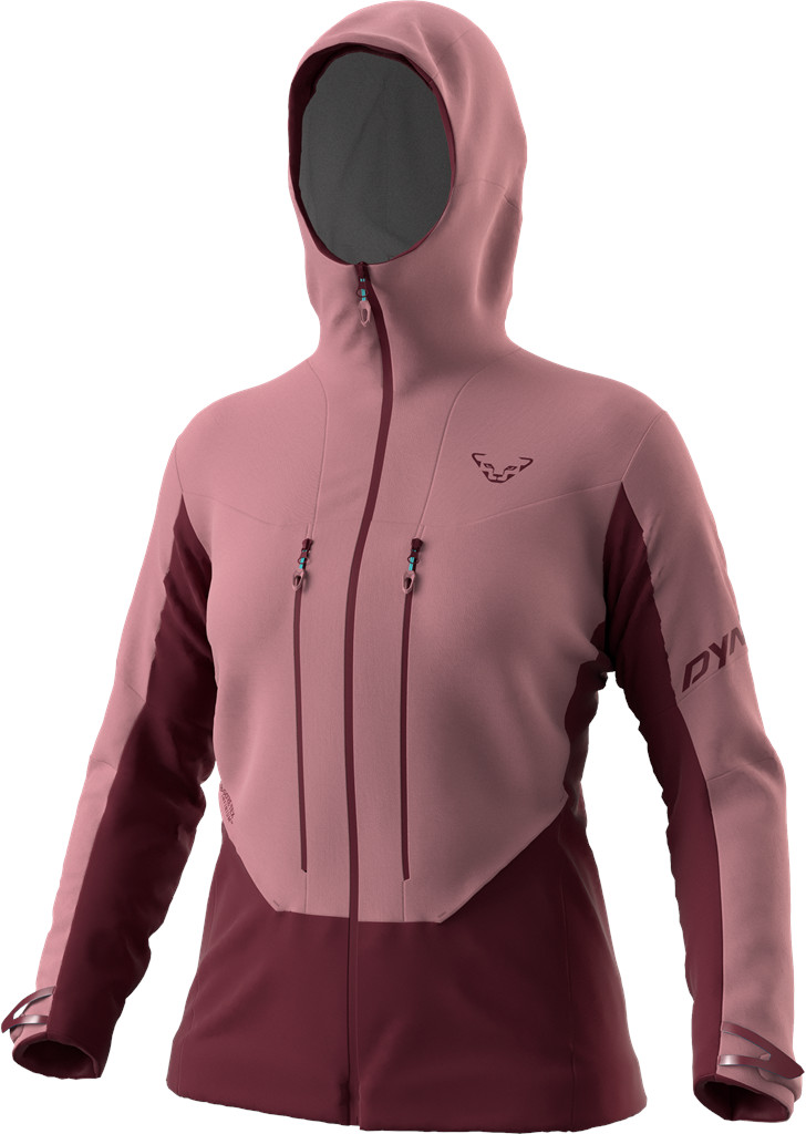 Bunda Dynafit Free Infinium Hybrid W mokarosa Barva: starorůžová / vínová, Velikost: S