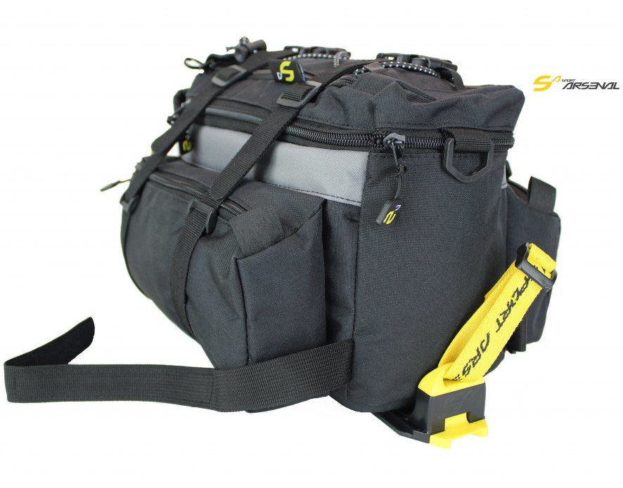 Set Brašny a nosiče Sport Arsenal 450 S2 Barva: černá, Objem: 7 l - 18 l