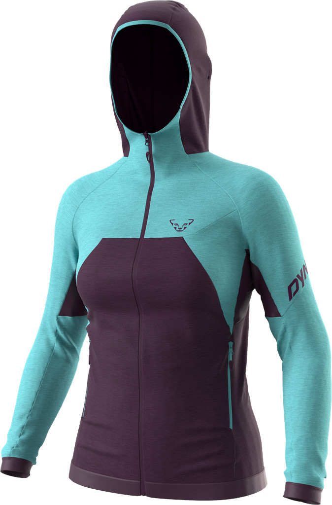 Mikina Dynafit Tour Wool Thermal Hoody W marine blue Barva: fialová / modrá, Velikost: S