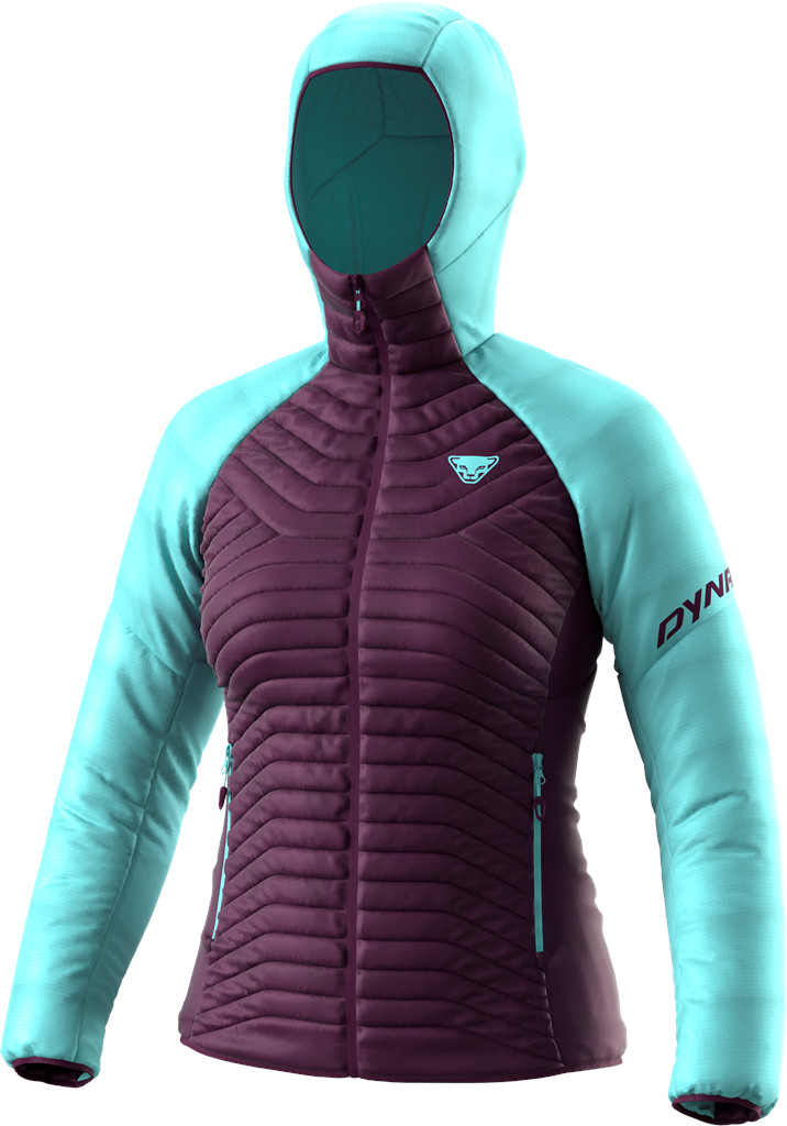 Bunda Dynafit Speed Insulation Hooded W marine blue Barva: fialová / modrá, Velikost: M