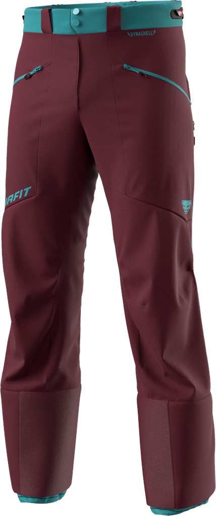 Kalhoty Dynafit Radical Softshell burgundy Barva: vínová, Velikost: L