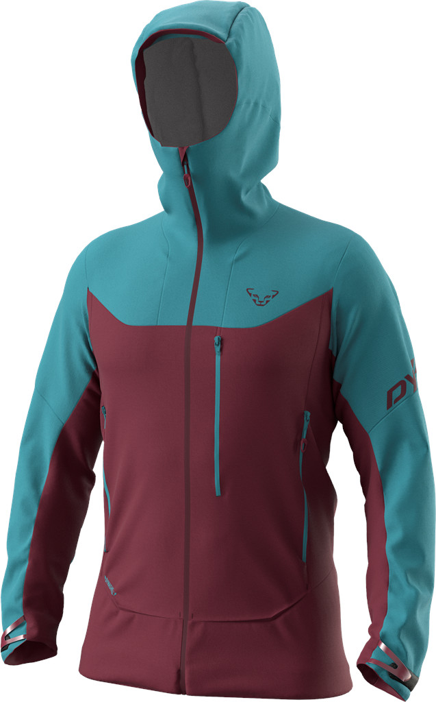 Bunda Dynafit Radical Softshell storm blue Barva: vínová / modrá, Velikost: M