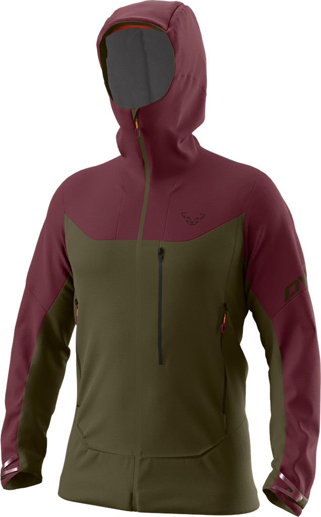 Bunda Dynafit Radical Softshell burgundy Barva: zelená / vínová, Velikost: L