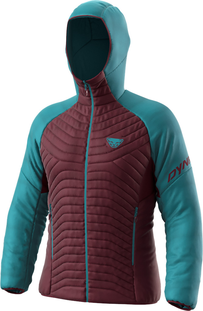 Bunda Dynafit Speed Insulation Hooded storm blue Barva: vínová / modrá, Velikost: M