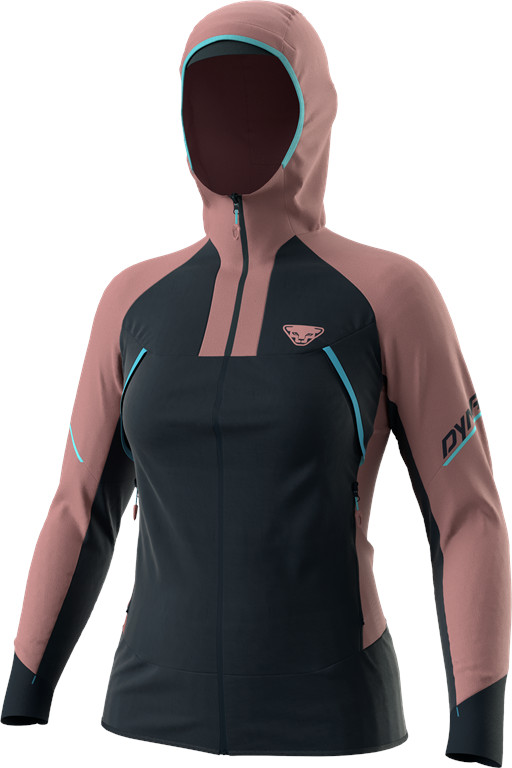 Bunda Dynafit Speed Softshell W mokarosa Barva: modrá / starorůžová, Velikost: S