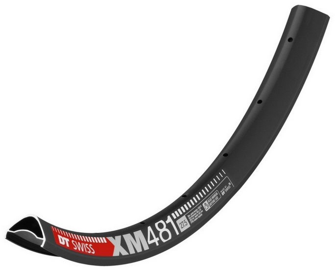 Ráfek DT Swiss DT XM 481 Velikost pláště: 27,5", Počet děr: 28 děr