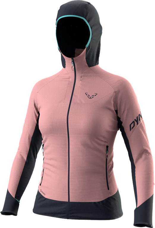 Bunda Dynafit Mezzalama PTC Alpha W mokarosa Barva: starorůžová / modrá, Velikost: XS