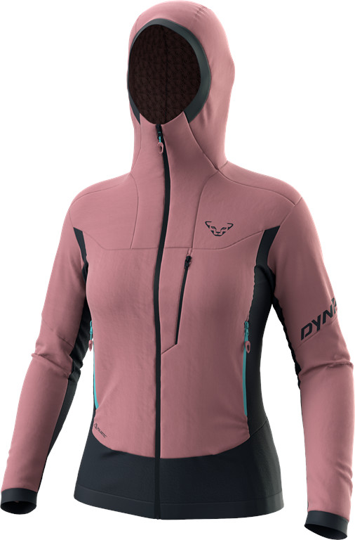 Bunda Dynafit Free Alpha Direct W mokarosa Barva: starorůžová / modrá, Velikost: S