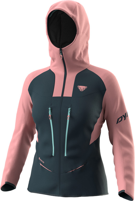 Bunda Dynafit TLT GTX W mokarosa Barva: modrá / starorůžová, Velikost: S