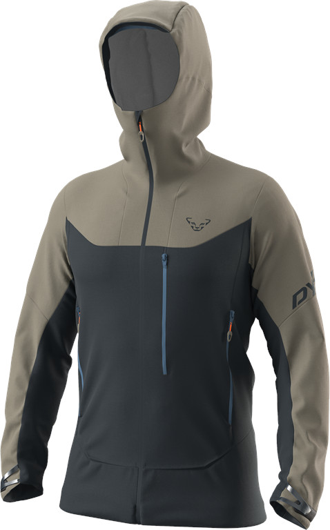 Bunda Dynafit Radical Softshell rock khaki Barva: modrá / khaki, Velikost: XL