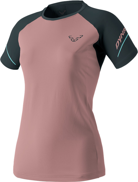 Triko Dynafit Alpine Pro SS TEE W mokarosa Barva: starorůžová / modrá, Velikost: L