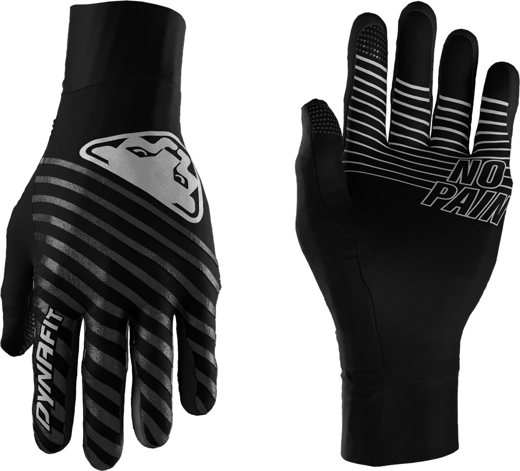 Rukavice Dynafit Alpine Reflective black out/nimbus Barva: černá / šedá, Velikost: M