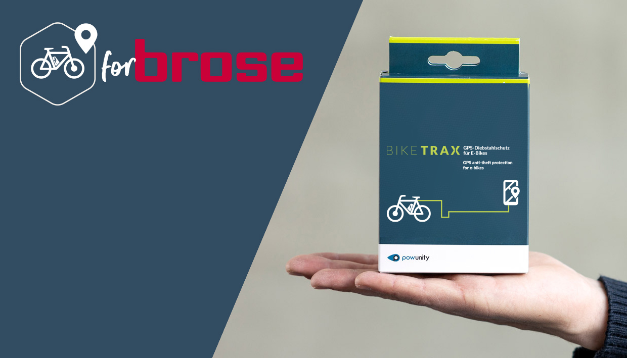 GPS lokátor PowUnity BikeTrax Universal