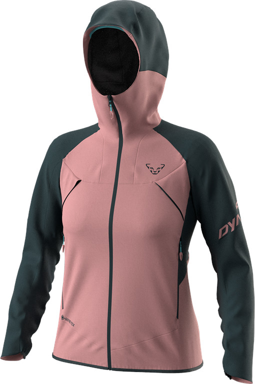 Bunda Dynafit Transalper GTX W blueberry mokarosa Barva: starorůžová / modrá, Velikost: S