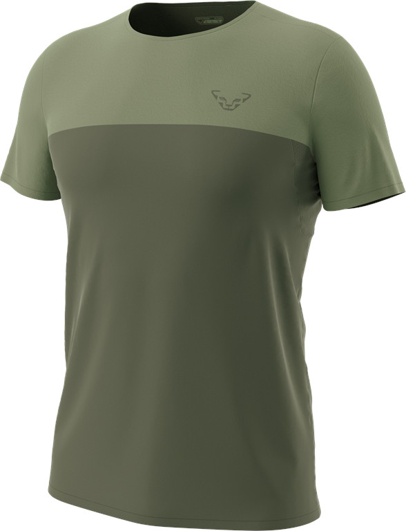 Triko Dynafit Traverse S-Tech S/S TEE thyme Barva: zelená, Velikost: XL / 2XL