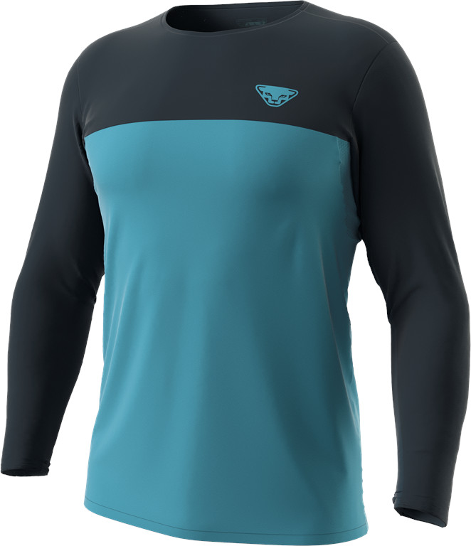 Tričko s dlouhým rukávem Dynafit Traverse S-Tech storm blue Barva: modrá, Velikost: XS / S