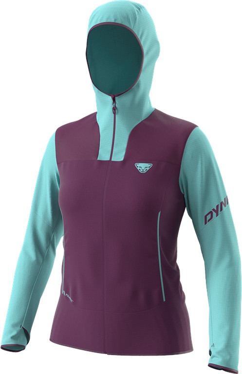 Mikina Dynafit Traverse PTC Hooded W marine blue royal purple Barva: fialová / modrá, Velikost: L