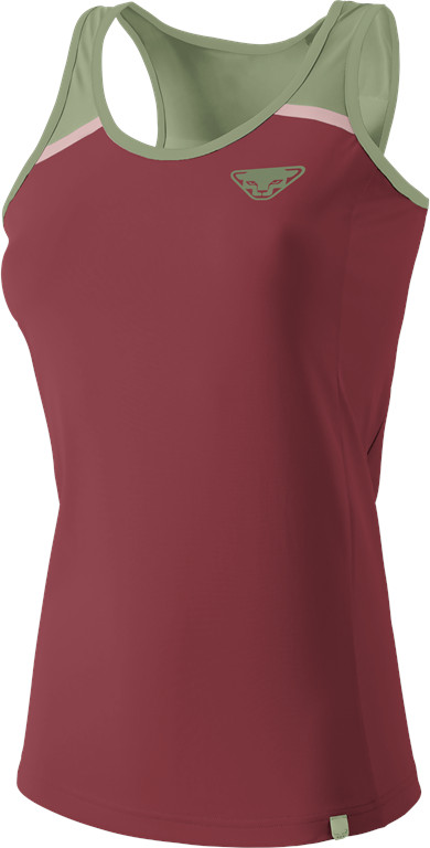 Tílko Dynafit Alpine Pro Tank W burgundy Barva: vínová / zelená, Velikost: M