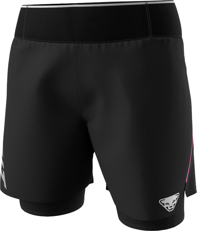 Kraťasy Dynafit DNA Ultra 2/1 W black out Barva: černá, Velikost: XS