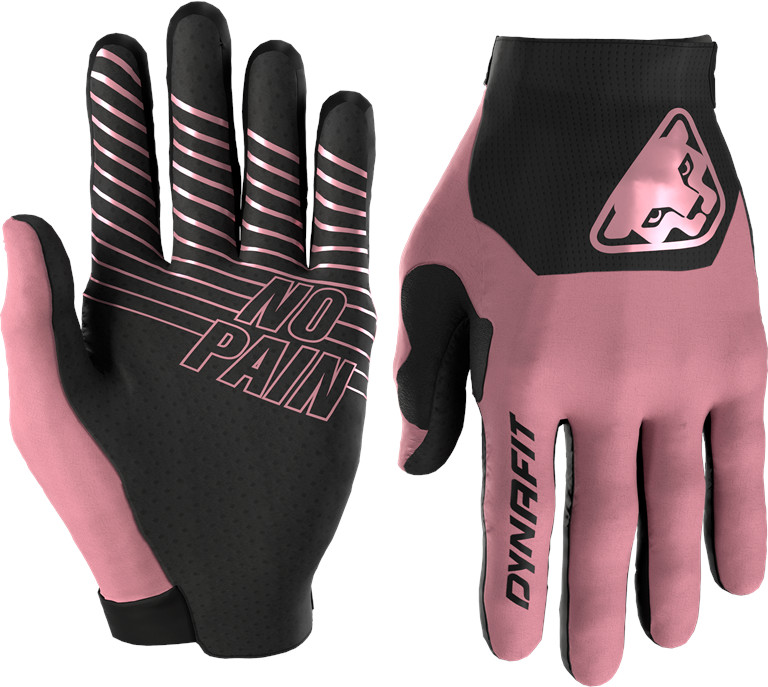 Rukavice Dynafit Ride Gloves mokarosa Barva: starorůžová / černá, Velikost: S