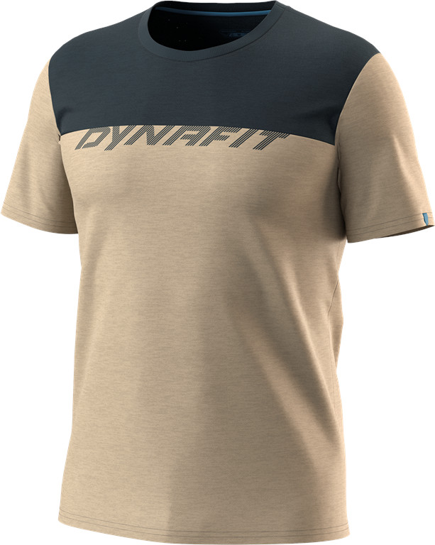 Triko Dynafit 24/7 Drirelease rock khaki Barva: khaki / modrá, Velikost: M