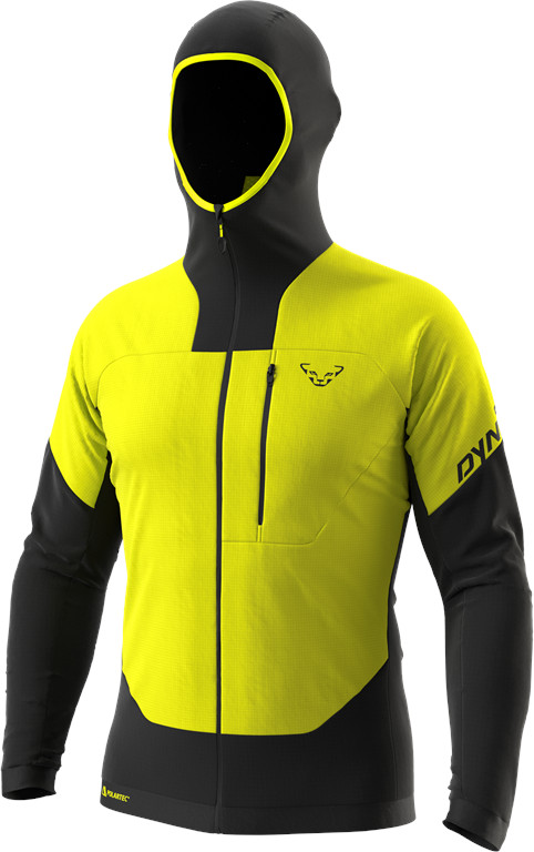 Bunda Dynafit Elevation Alpha Thermal lime punch Barva: žlutá / černá, Velikost: L