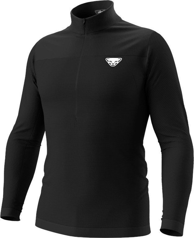 Tričko s dlouhým rukávem Dynafit Elevation Merino black out Barva: černá, Velikost: M / L