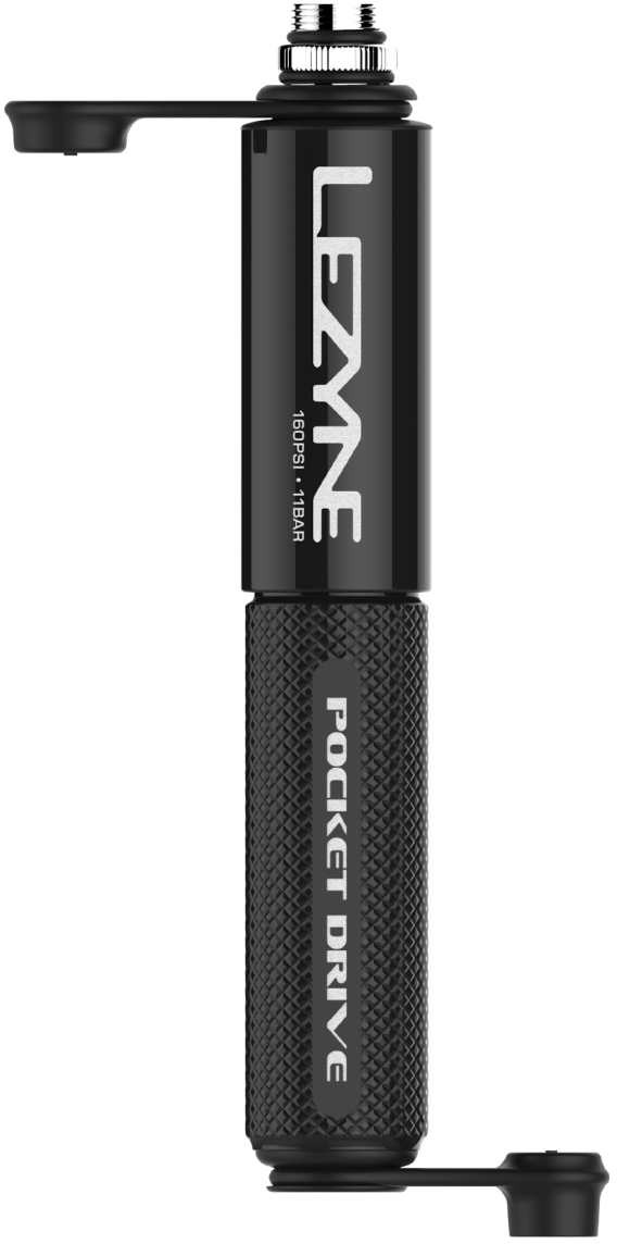 Pumpička Lezyne Drive black hi gloss