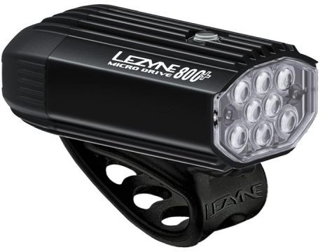 Světlo Lezyne Micro Drive 800+ Front Satin black Barva: černá