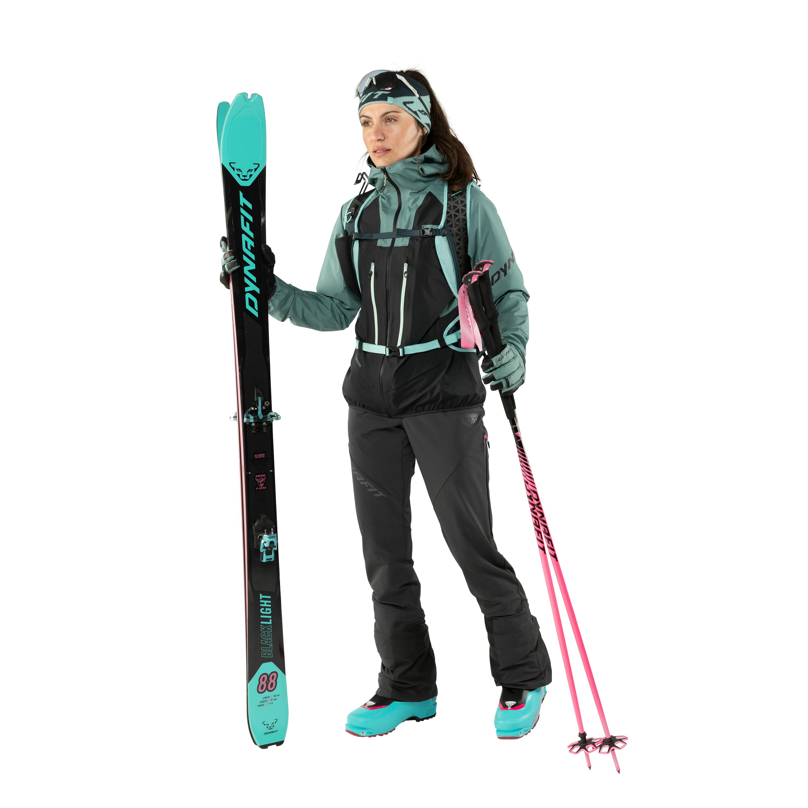 Bunda Dynafit TLT GTX W atlantic Barva: černá / modrá, Velikost: S