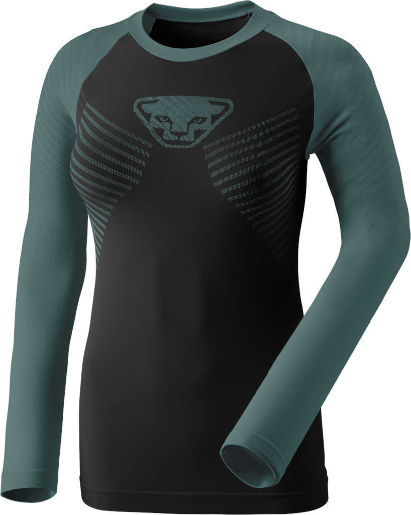 Triko Dynafit Speed Dryarn LS Tee W atlantic Barva: černá / modrá, Velikost: L