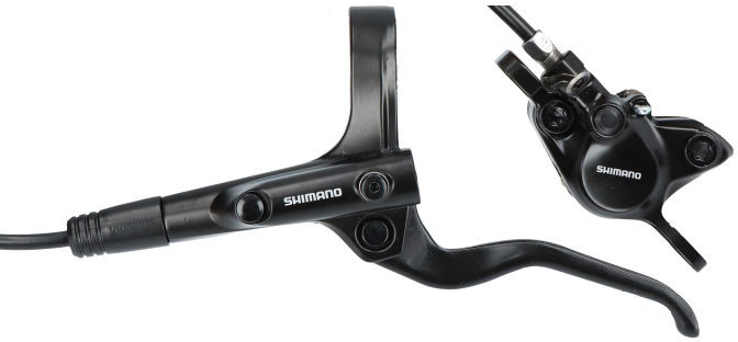 Brzdy Shimano Altus BL-MT201/BR-MT200 Délka: 1000 mm, Strana: Levá, Brzdové destičky: Resinové