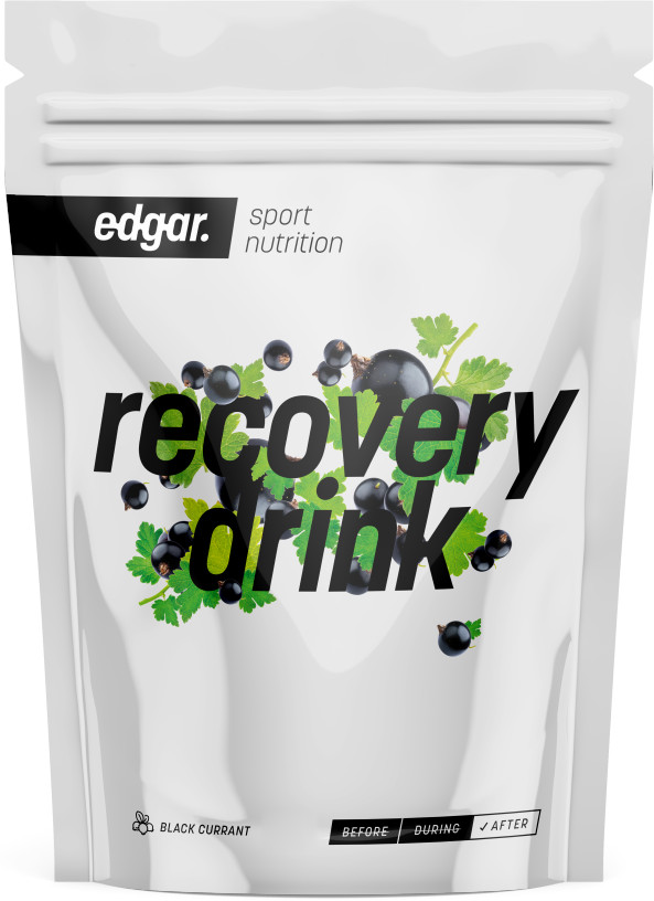 Edgar Recovery drink Váha: 500 g, Příchuť: Černý rybíz