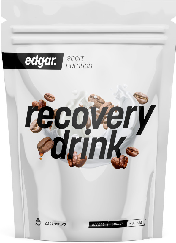 Edgar Recovery drink Váha: 500 g, Příchuť: Cappuccino