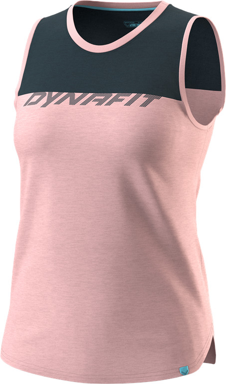Tílko Dynafit 24/7 Drirelease W pale rose Barva: starorůžová / modrá, Velikost: S