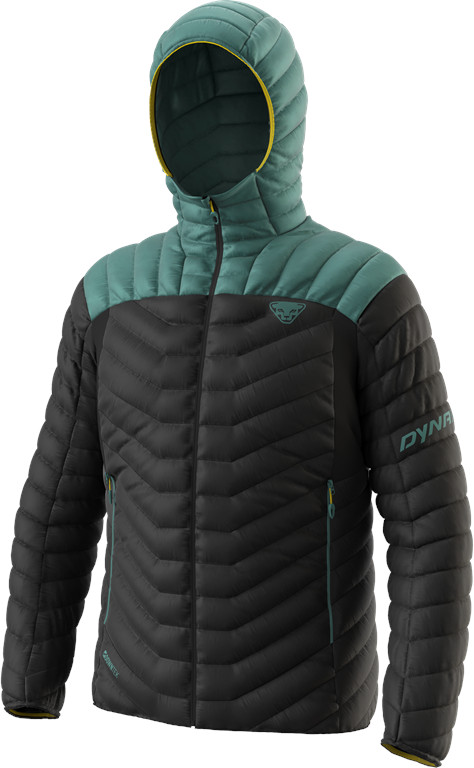 Bunda Dynafit Ridge Ultralight DWN atlantic Barva: černá / modrá, Velikost: L