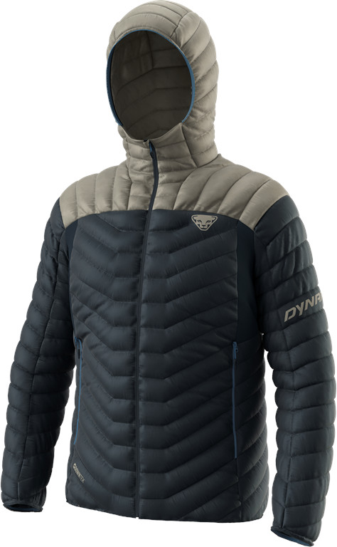 Bunda Dynafit Ridge Ultralight DWN rock khaki Barva: modrá / khaki, Velikost: XL