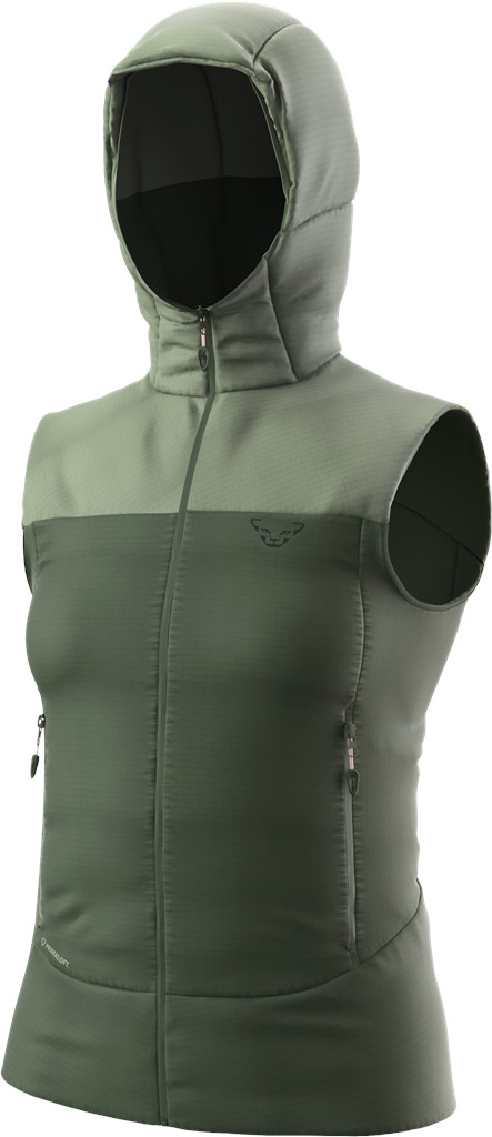 Vesta Dynafit Radical PRL Hooded W sage Barva: zelená, Velikost: M
