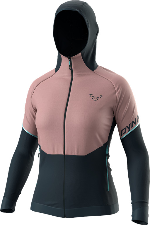Bunda Dynafit Alpine Hybrid W mokarosa Barva: starorůžová / modrá, Velikost: L