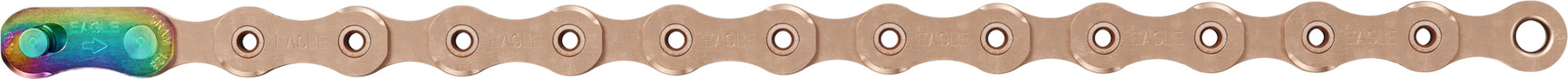 Řetěz SRAM PC XX1 Eagle HollowPin 126 článků, PowerLock spojka Flowlink, 12 rychl. copper
