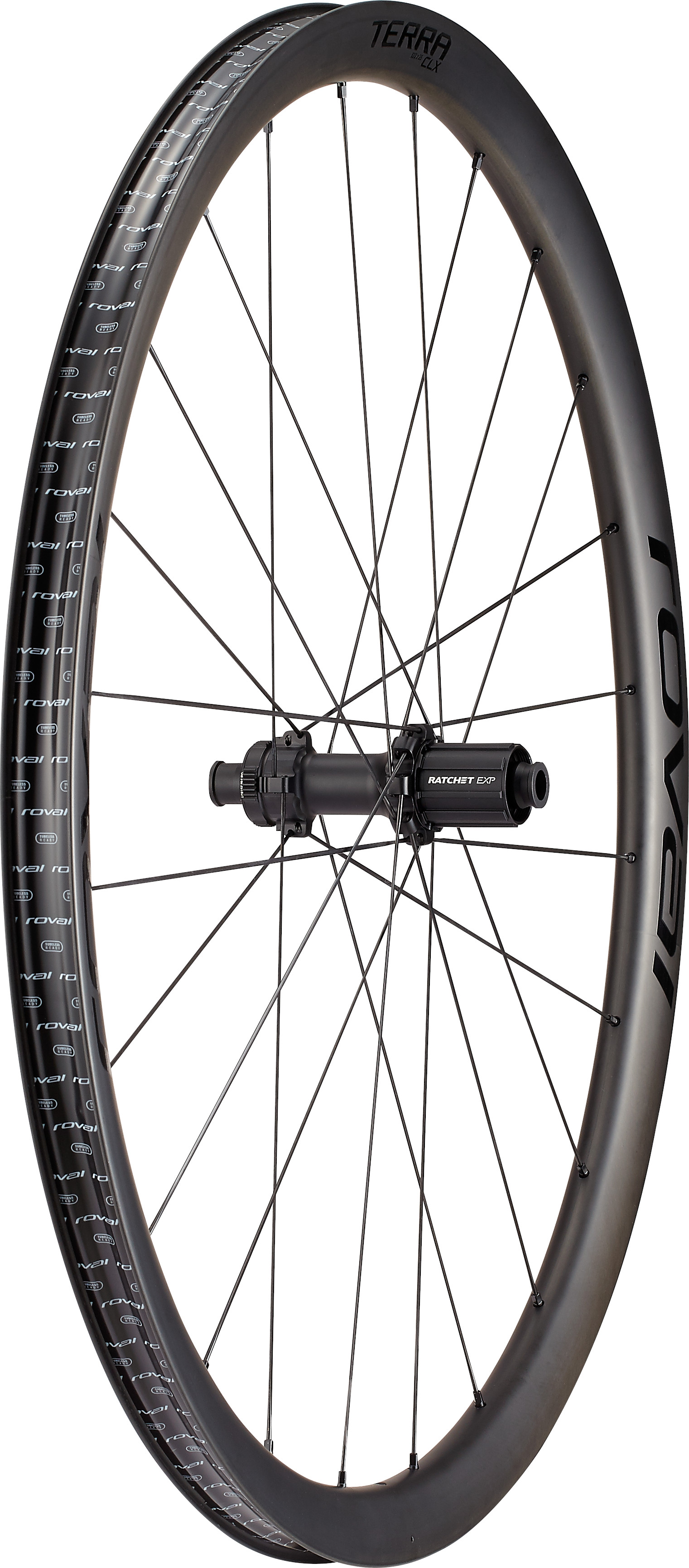 Zapletená kola Specialized Terra CLX II satin carbon/gloss black Strana: Zadní