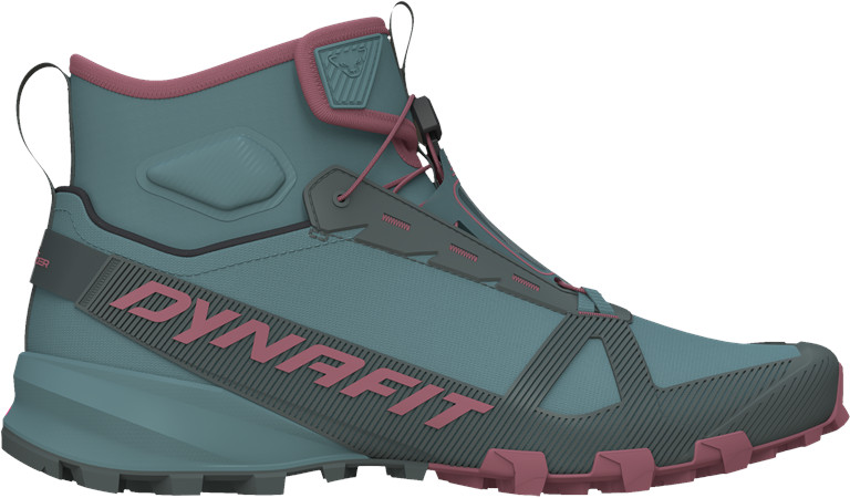 Běžecké boty Dynafit Traverse Mid GTX W lichen/atlantic Barva: modrá / starorůžová, Velikost EU: 40,5