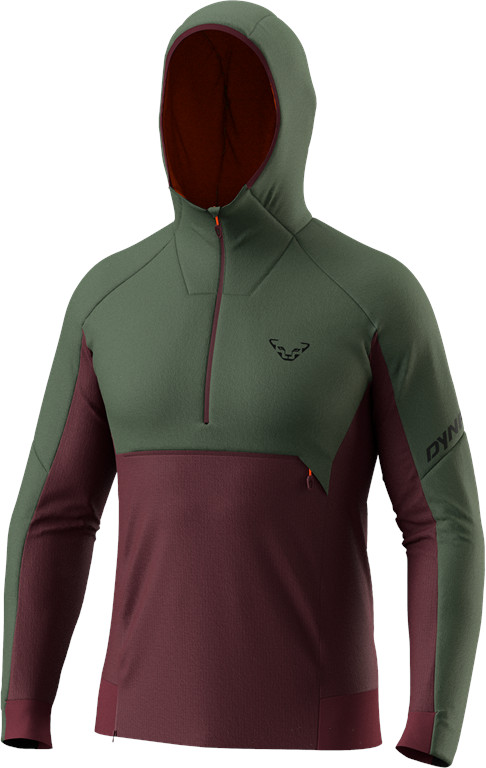 Bunda Dynafit Tigard Alpha Direct Anorak thyme Barva: vínová / zelená, Velikost: L